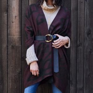 Cleobella,Savigny Capelet,luxe drapped knitwear